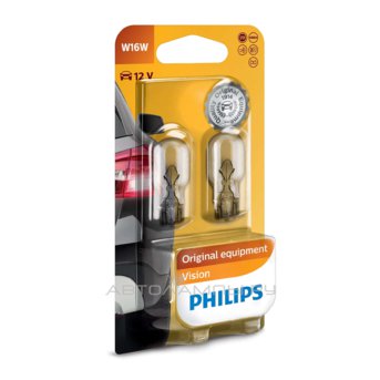 W16W 12V-16W (W2,1x9,5d) (блистер 2шт.) 12067B2